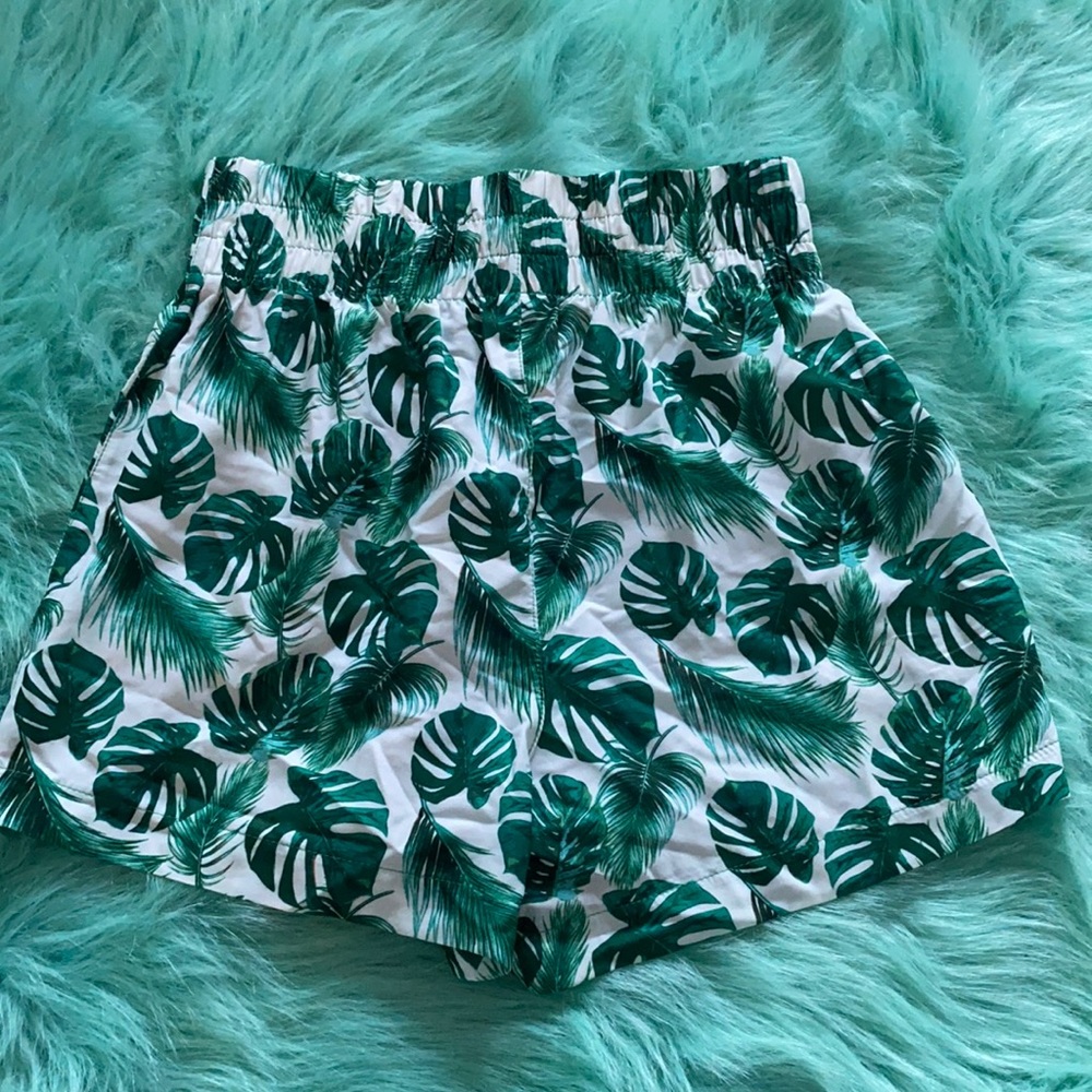 Green, shorts, size small, great condition